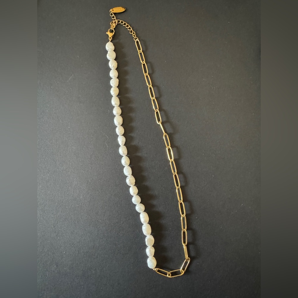 Atolea Mykonos Freshwater Pearl Choker Necklace - Picture 6 of 7